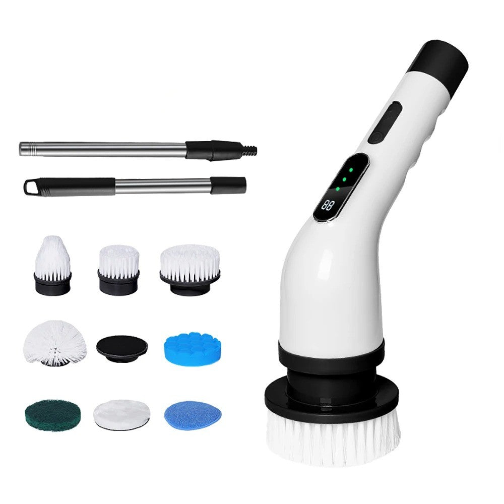 Cordless Electric Spin Scrubber Cleaning Brush for Bathroom and Kitchen Use