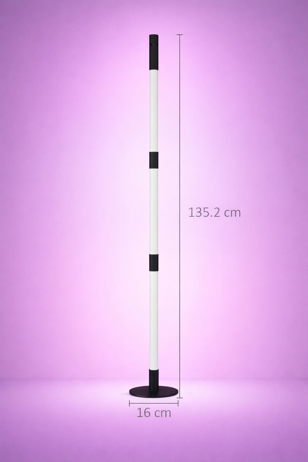 LED Floor Lamp with Reading Light, 360° RGB Corner Lamp with App & Remote Control for Living Room or Gaming Space
