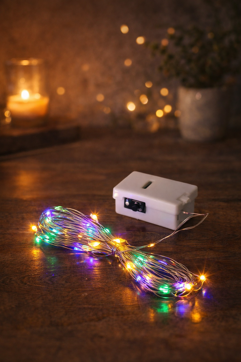 LED Lighting Chain Bouquet Decoration Atmosphere Copper Wire Lamp